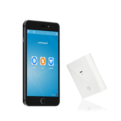 White Resting Portable Ecg Monitor With iPad 12-lead Ecg System