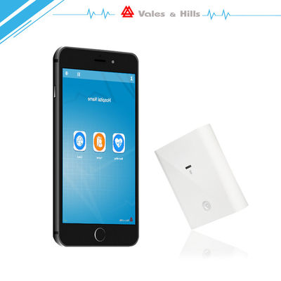 Resting Simultaneous 12 Lead Mobile ECG Machine Medical IPad ECG With CE / ISO