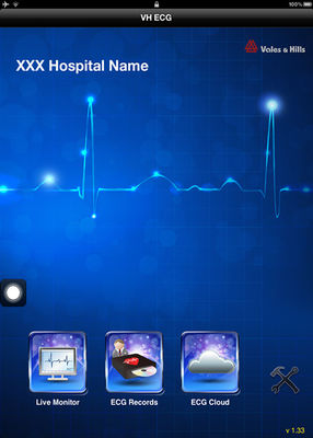 Wifi portable digital home iPad ECG machine , Heart rate monitor