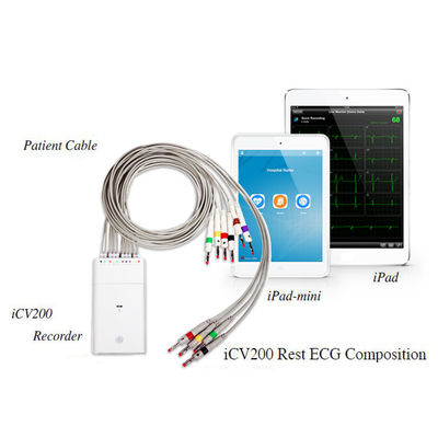 IPhone IPad Pilleri ABS Bluetooth 12 Kurşun Ekg