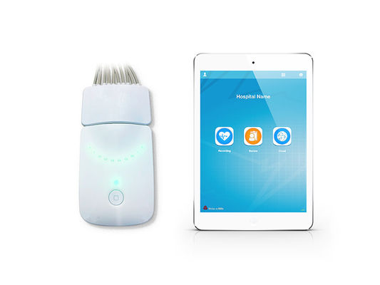 Dinlenme Eşzamanlı 12 Kurşun Bluetooth EKG Makinesi
